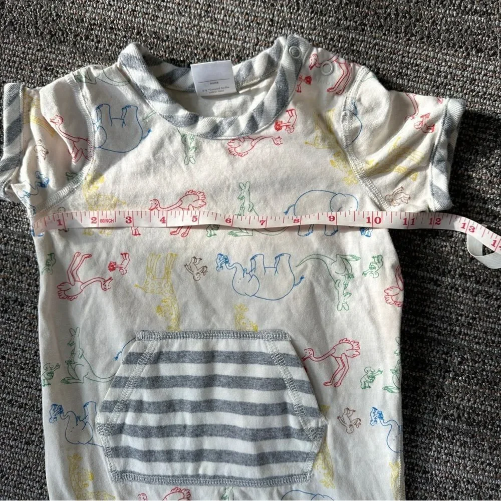 Hanna Andersson Curious George Unisex One Piece 2T‎